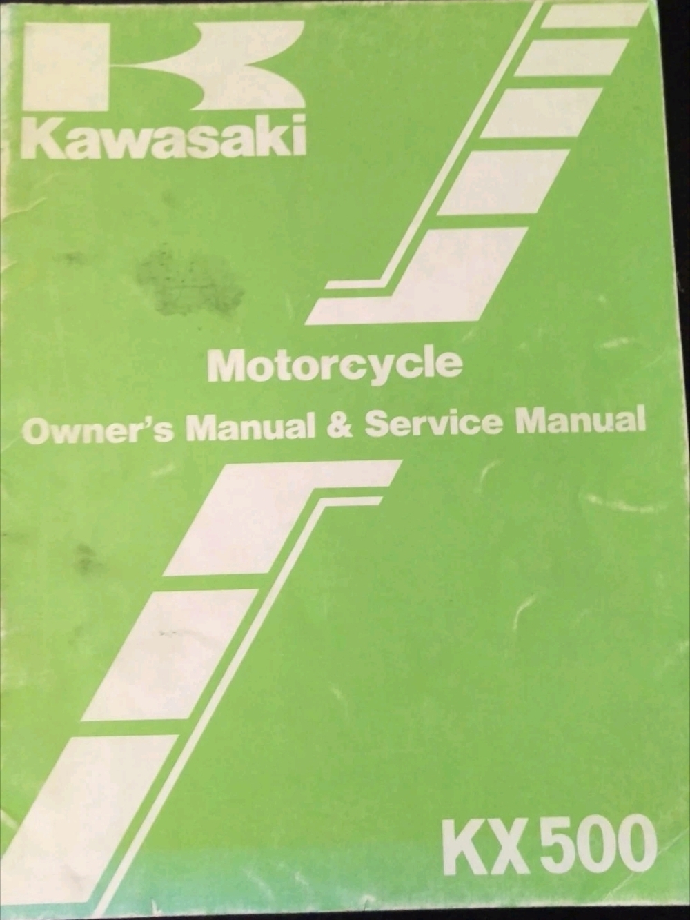 Kawasaki KX500 Motorcycle Owner's & Service Manual